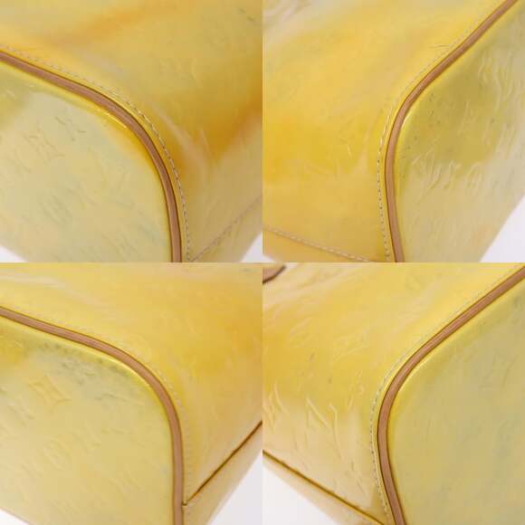 LOUIS VUITTON Monogram Vernis Houston Hand Bag Gris M91053 - Picture 10 of 13